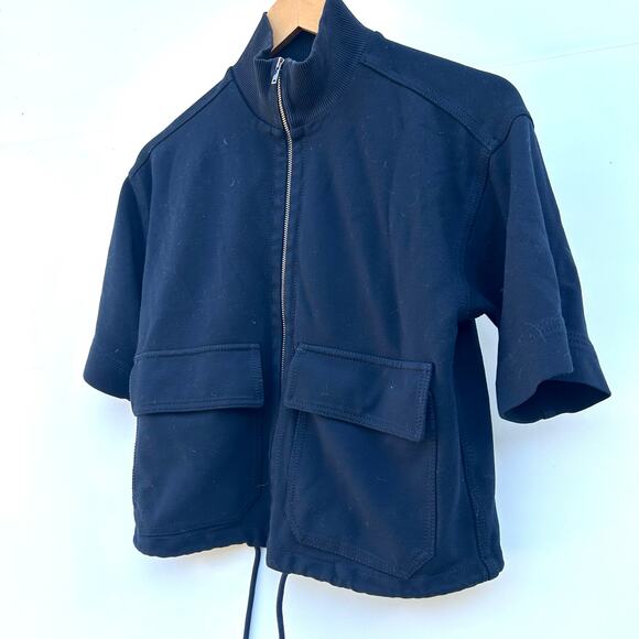 ME+EM Navy Luxe Travel Tailoring Layering Jacket Man Pant Co-Ord Set 0 - Picture 7 of 16